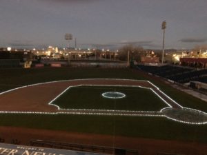 Baseball Christmas Lights Reno Aces